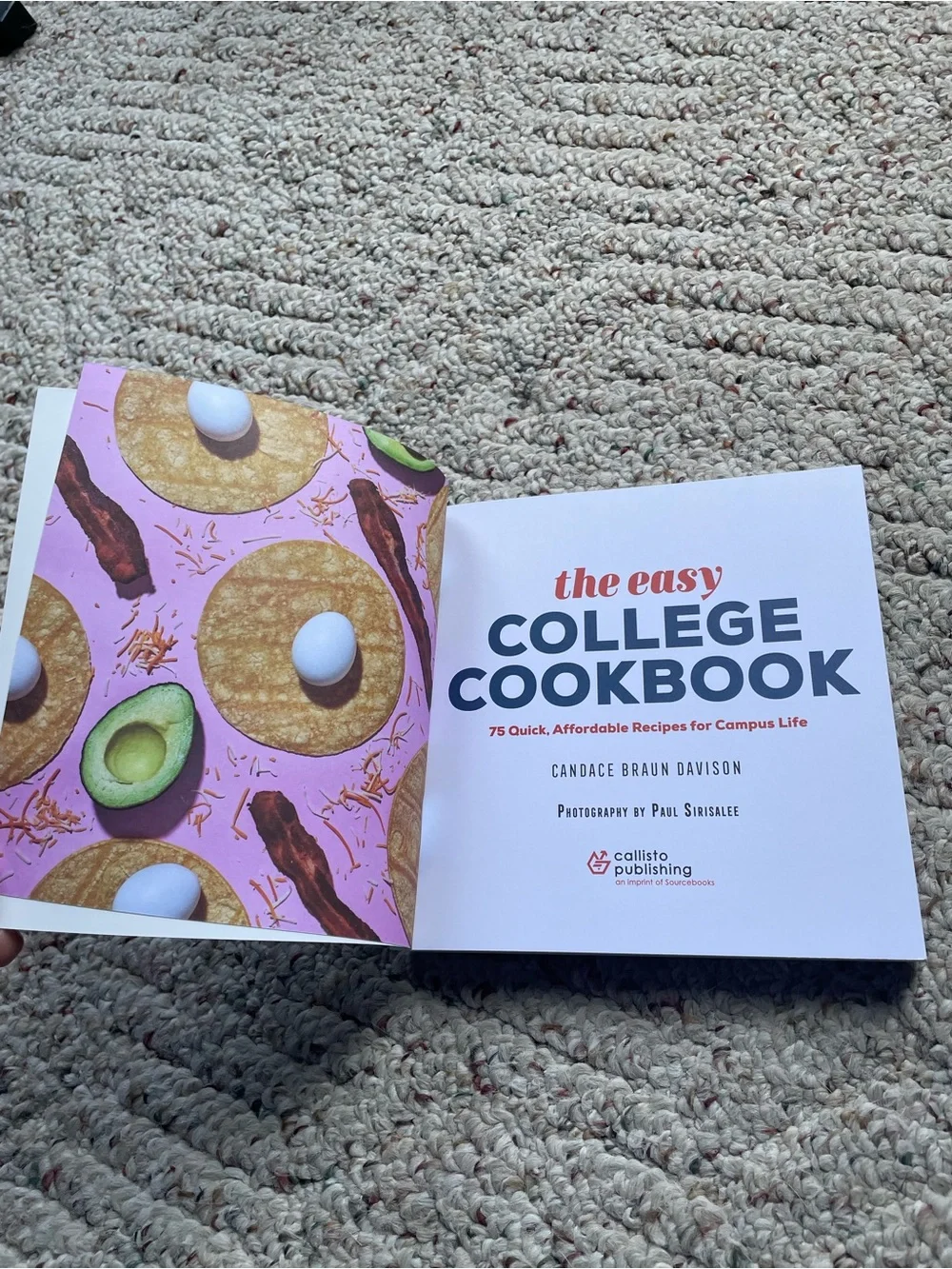 N/A college cookbook